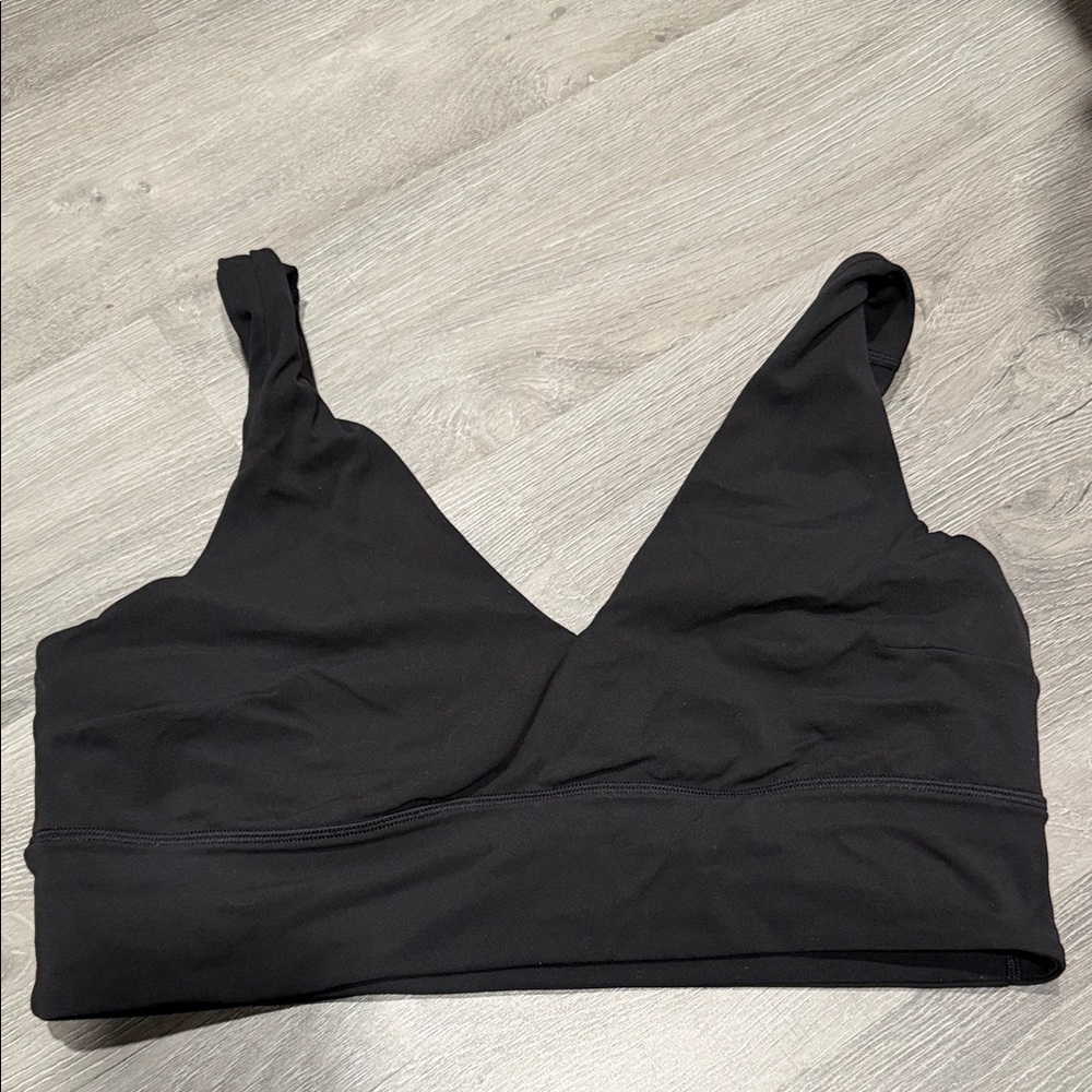 Lululemon Athletica Black V-Neck Bralette